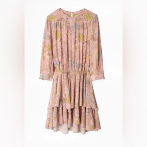Zadig & Voltaire Rooka Print Glam Rock Dress M